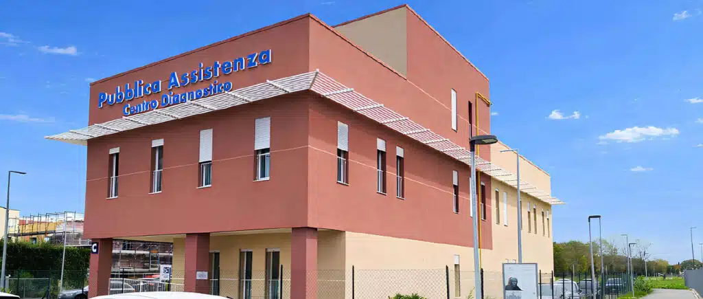 Immagine del centro diagnostico della PA di Pontedera (aderente a Rete PAS)